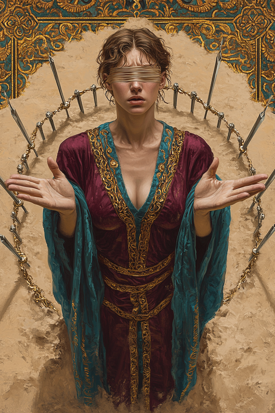 Eight of Swords: Jungian psychologist Marie-Louise von Franz on the floating charge of the unlived life — The Eight of Swords