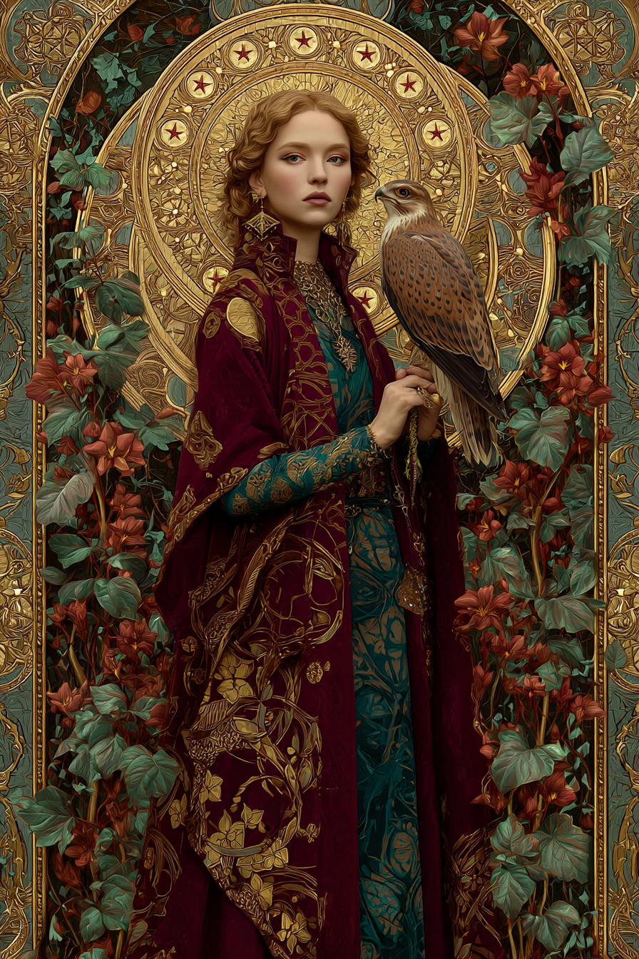 The Sovereign Garden: After the Great Unraveling — When all you thought you were collapses, the Nine of Pentacles reveals a p