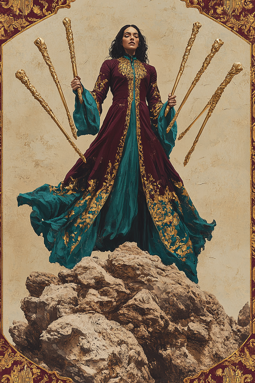 Seven of Wands: I keep hearing that individuation is important, that becoming truly oneself is somehow the whole point of the