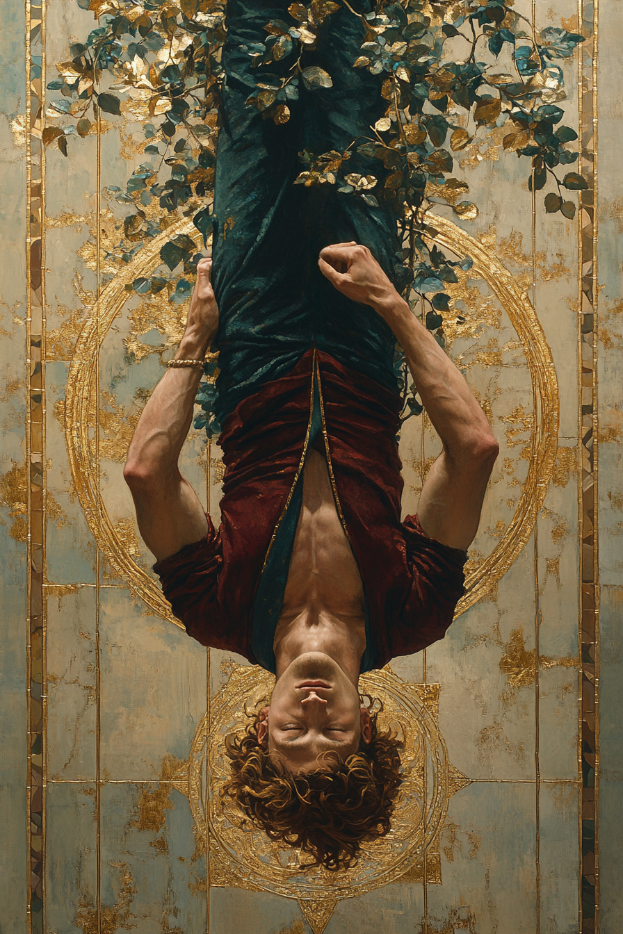 The Sacred Inversion: Finding Grace in the Scapegoat's Shadow — When the world casts you as the villain, The Hanged Man offer