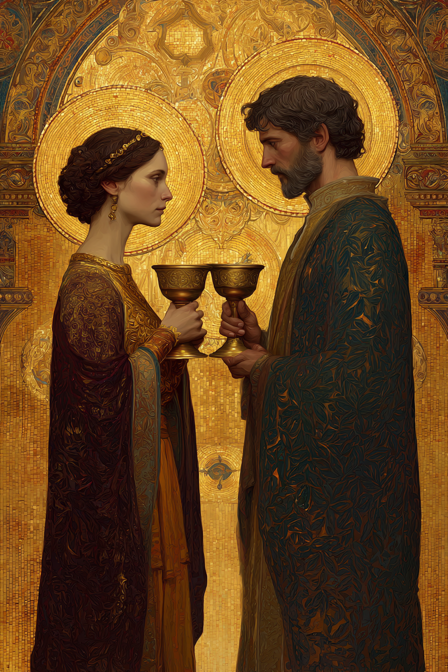 The Unspoken River: Two of Cups and the Coniunctio — What do you do with the thoughts you can't tell anyone? The Two of Cups 